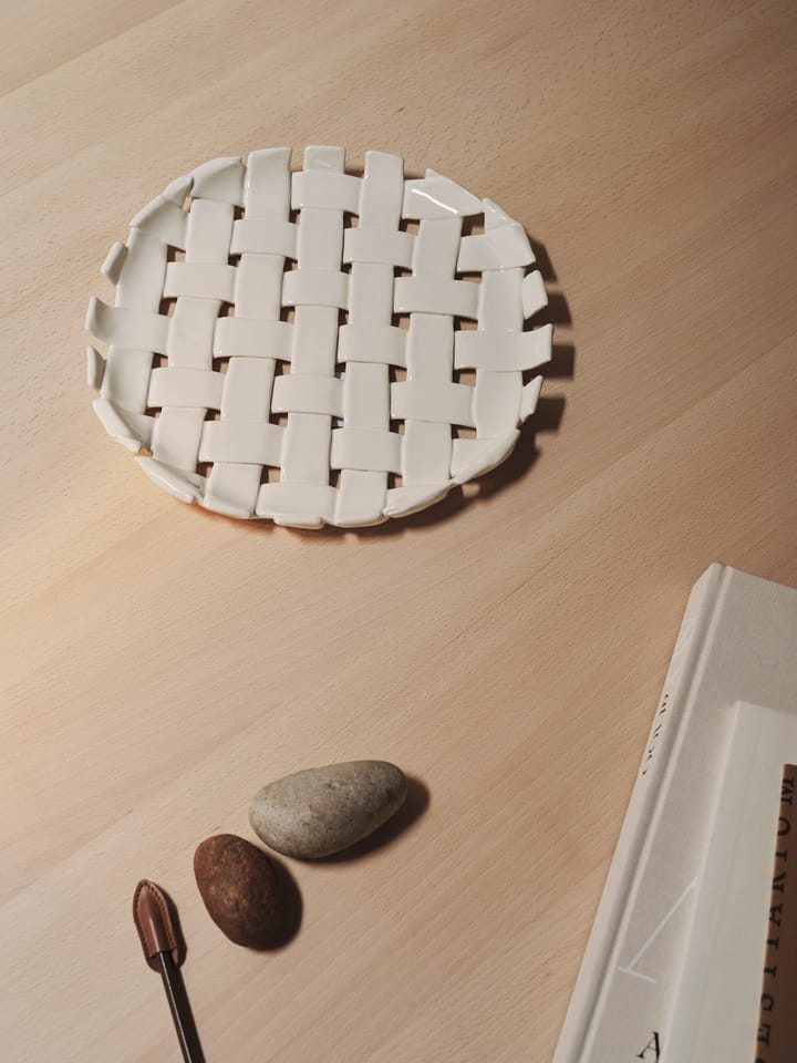 Plait fat Ø30 cm, Off white Ferm Living
