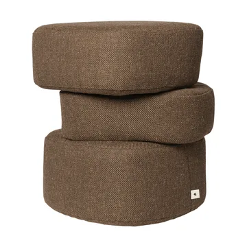 Plyo staple sittpuff - Dark brown - Ferm Living