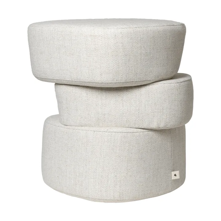 Plyo staple sittpuff - Off-white - Ferm Living