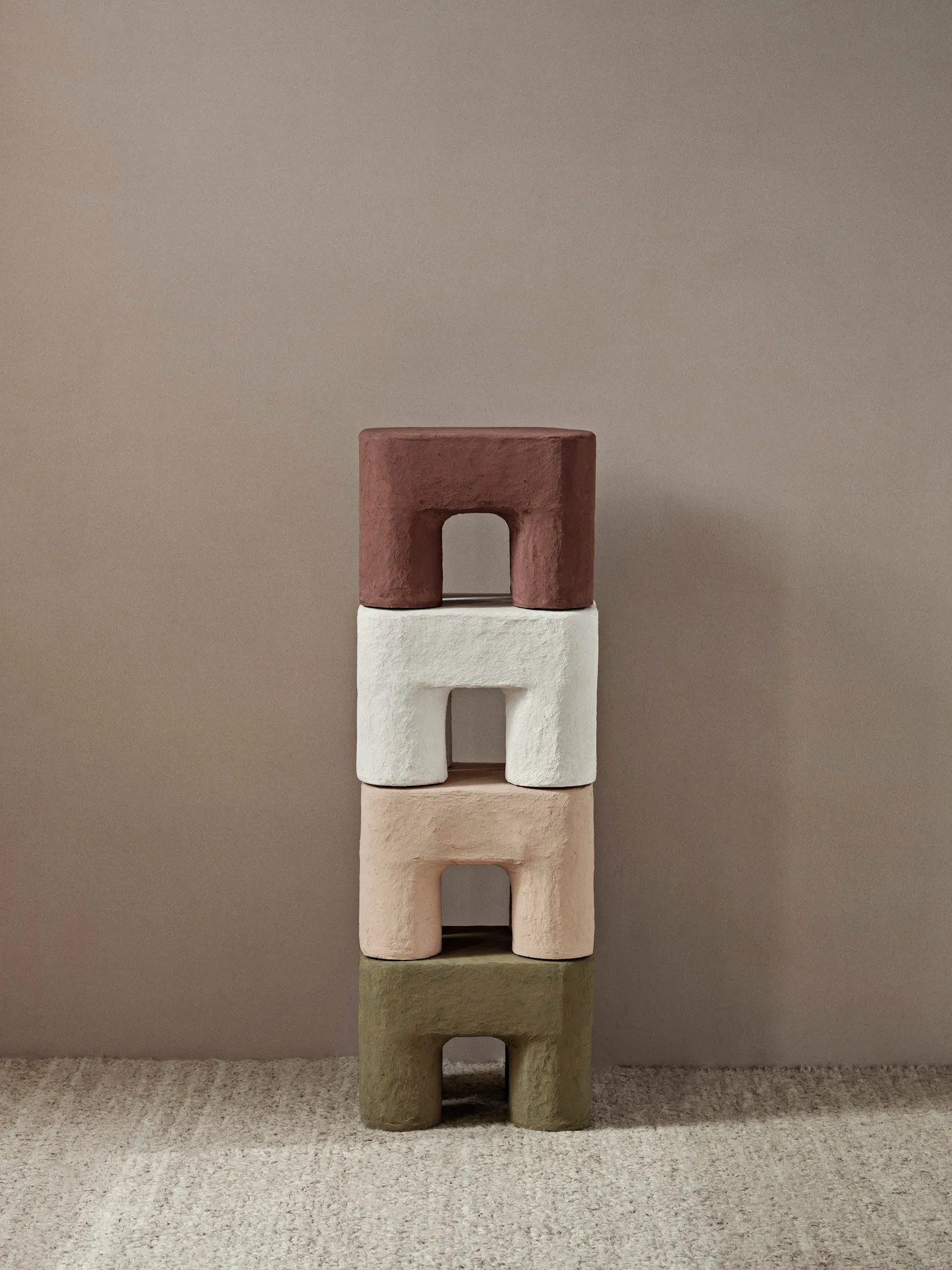 Podo pall, Red Brown Ferm Living