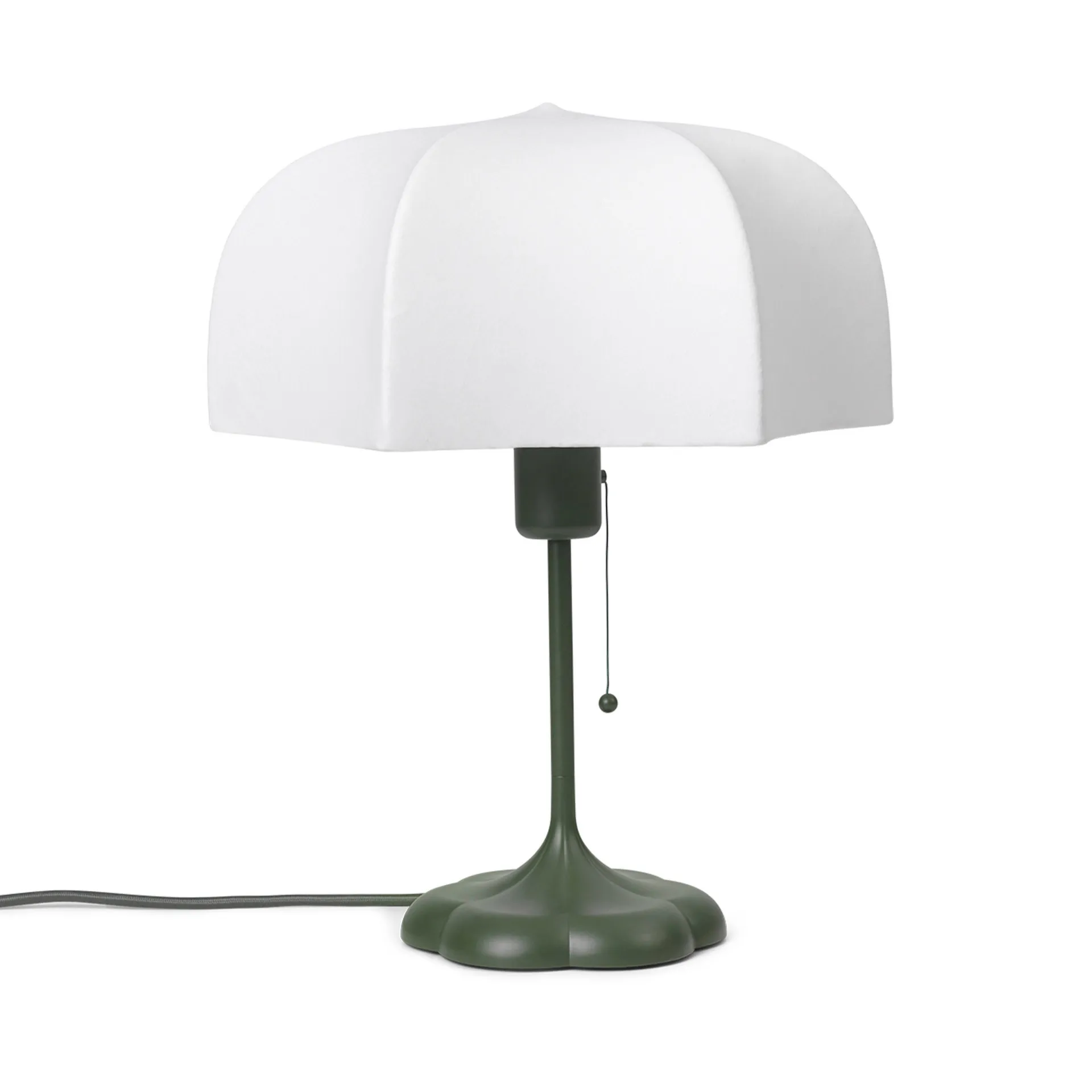 Poem bordslampa Ø30x42 cm, White-grass green Ferm Living