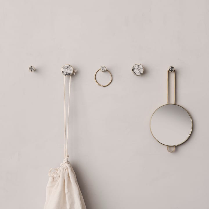 Poise handspegel, mässing Ferm Living