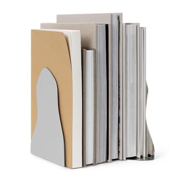 Pond bokstöd set om 2 - Mirror polish - Ferm Living