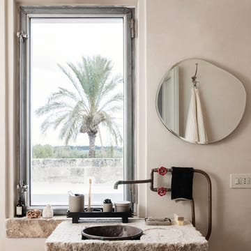 Pond Spegel - dark chrome, xl - Ferm Living