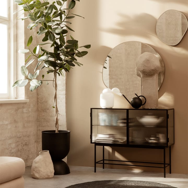 Pond Spegel, dark chrome, xl Ferm Living