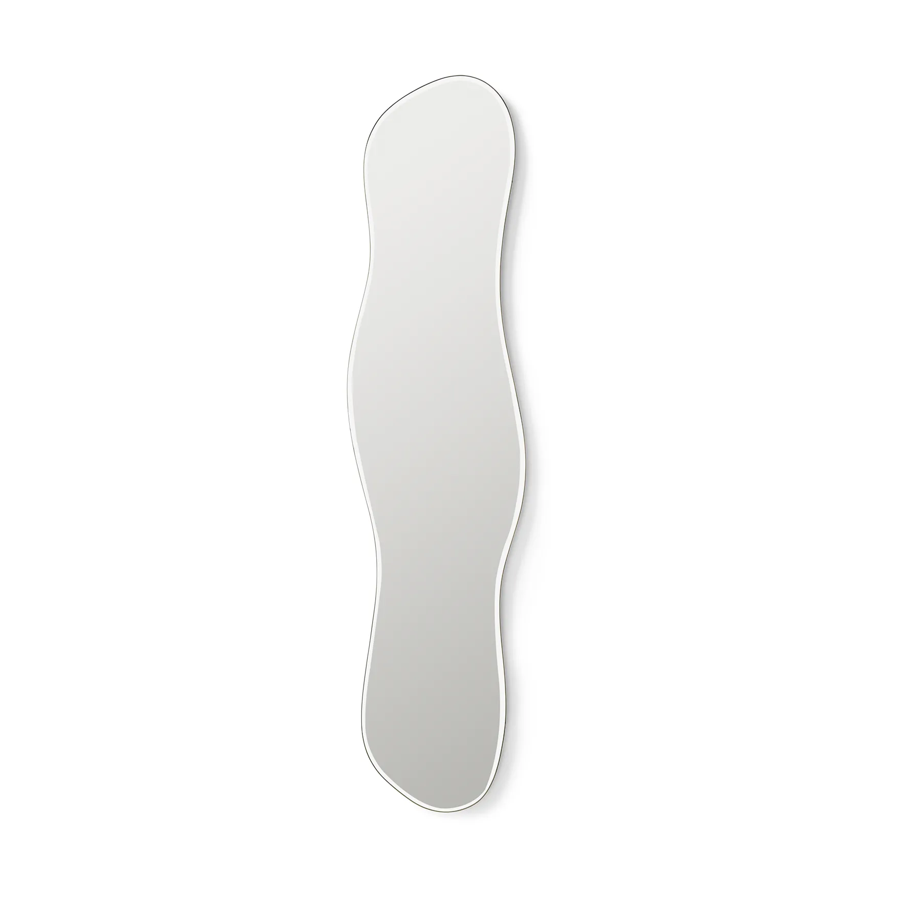 Pond spegel full size, Dark chrome Ferm Living