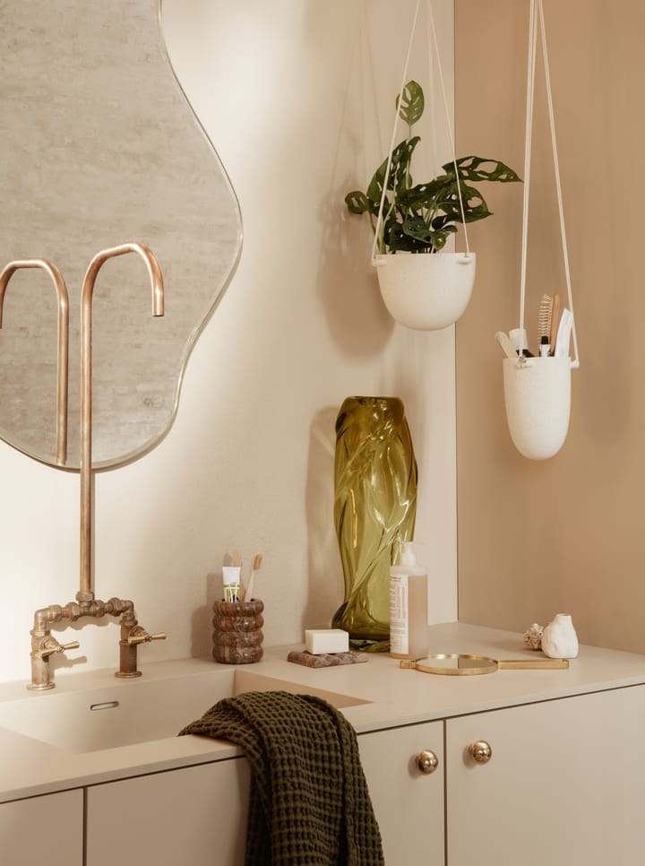 Pond spegel large, Mässing Ferm Living