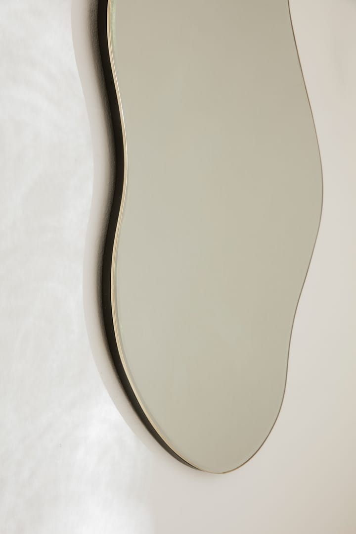 Pond spegel large, Mässing Ferm Living