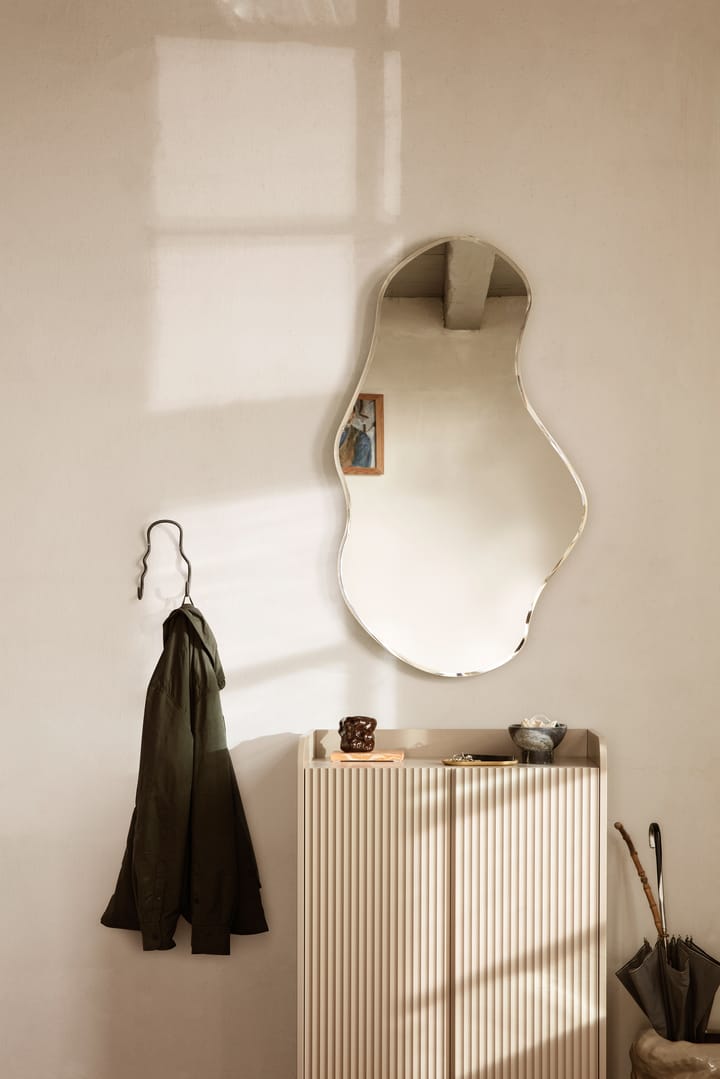 Pond spegel large, Mässing Ferm Living