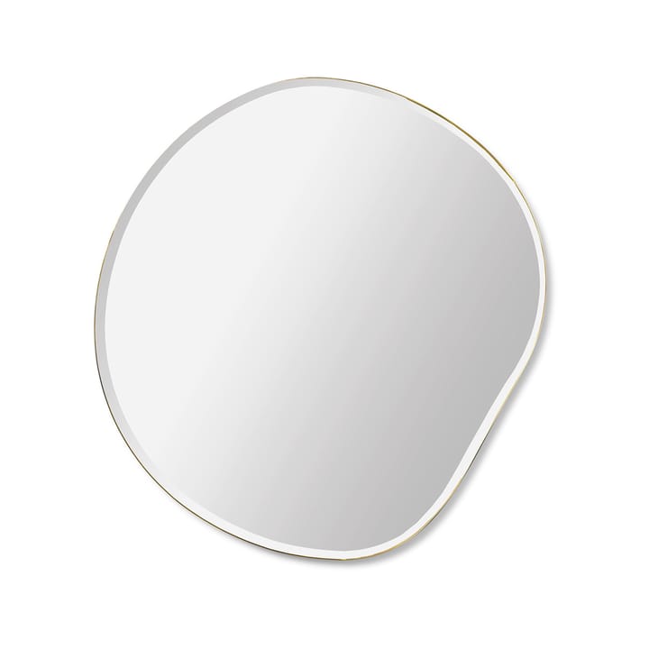 Pond spegel - Small brass - Ferm Living
