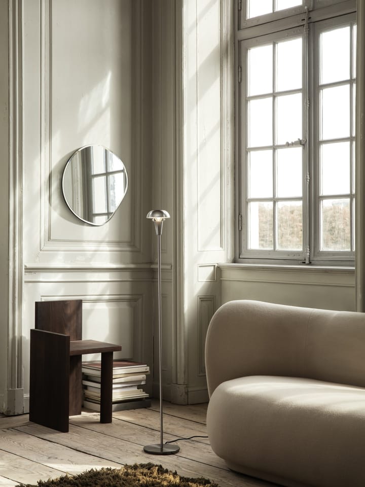 Pond spegel, Small dark chrome Ferm Living