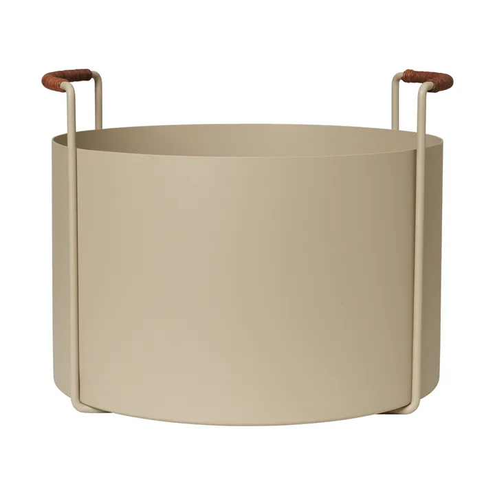 Port vedkorg, 42x40x32,4 cm - Cashmere - Ferm Living