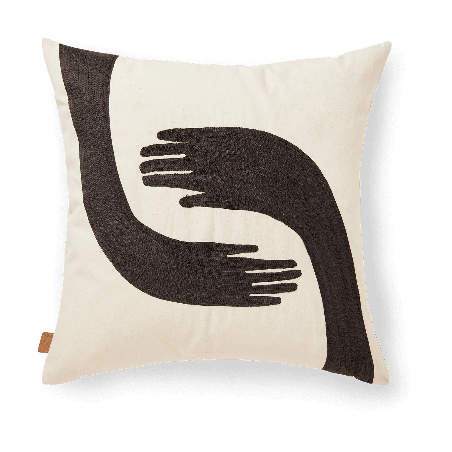 Pose kudde 50x50 cm, Coffee-undyed Ferm Living