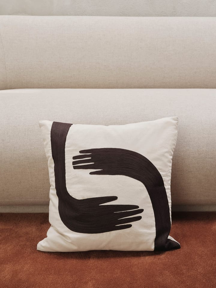 Pose kudde 50x50 cm, Coffee-undyed Ferm Living