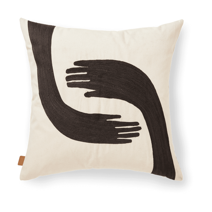 Pose kuddfodral 50x50 cm - Coffee-undyed - Ferm Living