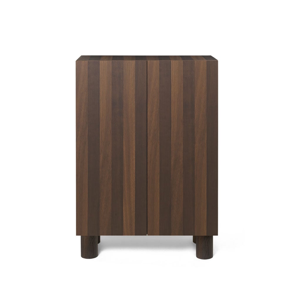 Ferm Living Post skåp oak , med dörrar | Skandinavisk Design | Skåp & Vitrinskåp | Beige