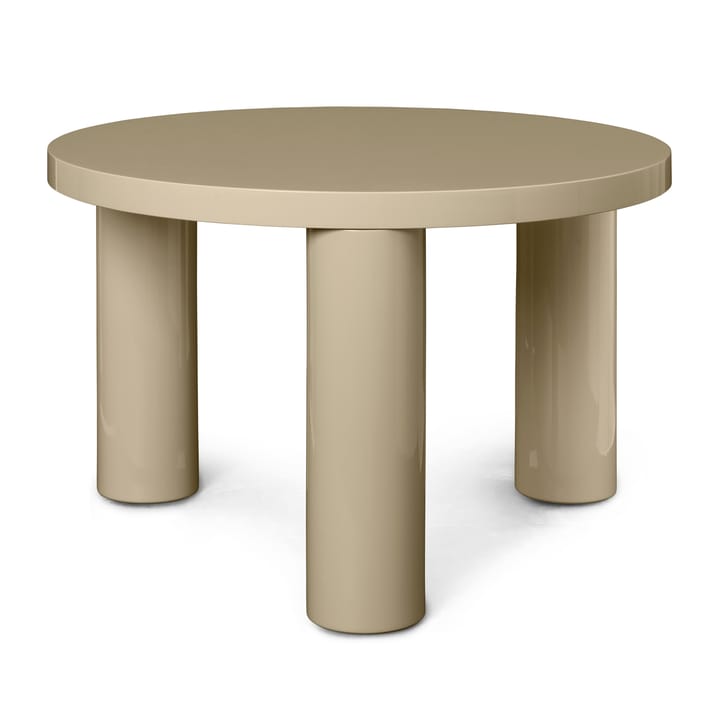 Post soffbord small Ø65 cm - Cashmere - Ferm Living
