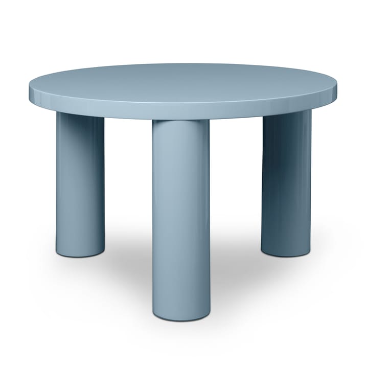 Post soffbord small Ø65 cm, Ice Blue Ferm Living