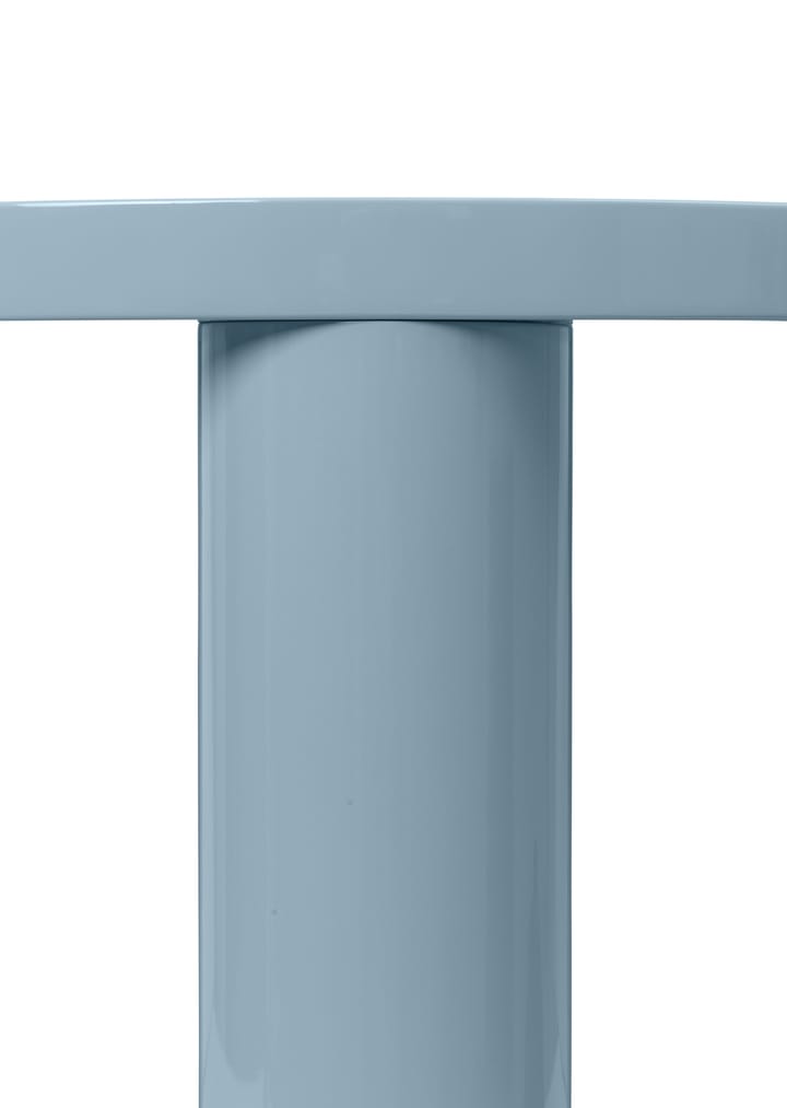 Post soffbord small Ø65 cm, Ice Blue Ferm Living