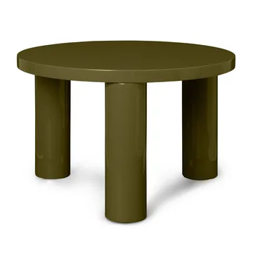 Post soffbord small Ø65 cm - Olive - Ferm Living