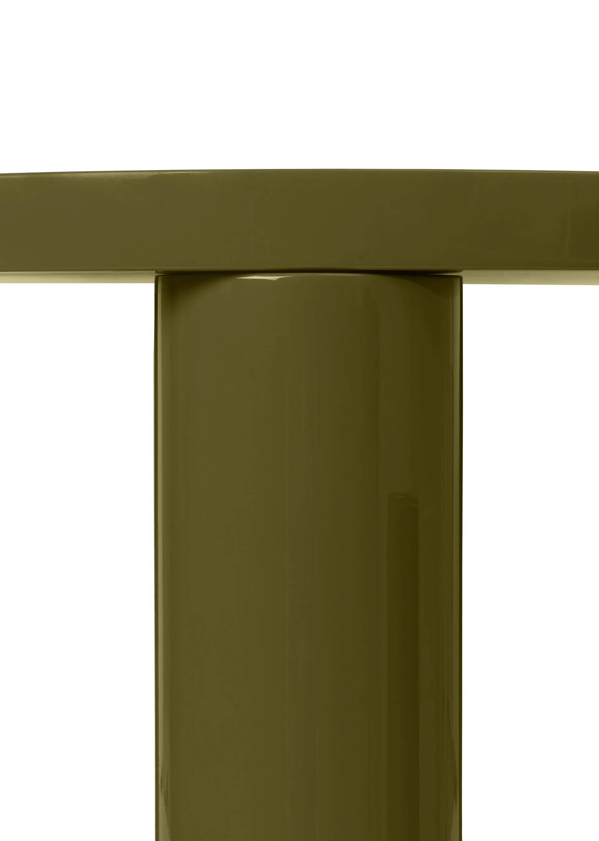 Post soffbord small Ø65 cm, Olive Ferm Living