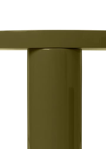 Post soffbord small Ø65 cm - Olive - Ferm Living