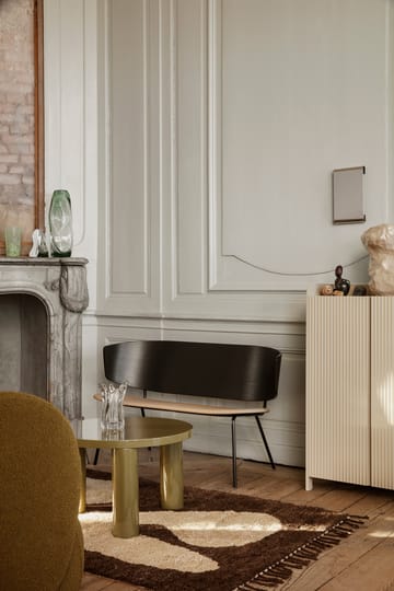 Post soffbord small Ø65 cm - Olive - Ferm Living