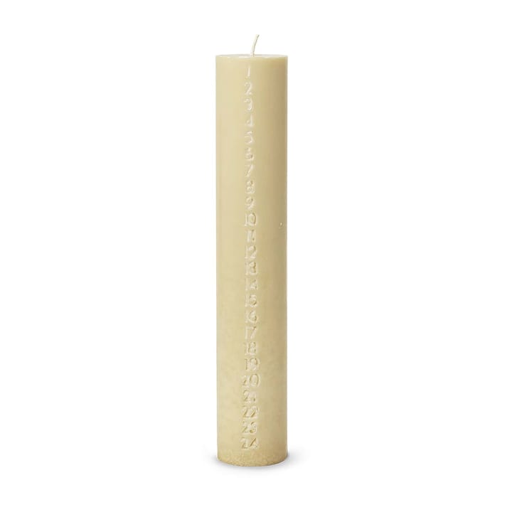 Pure kalenderljus, pale yellow Ferm Living