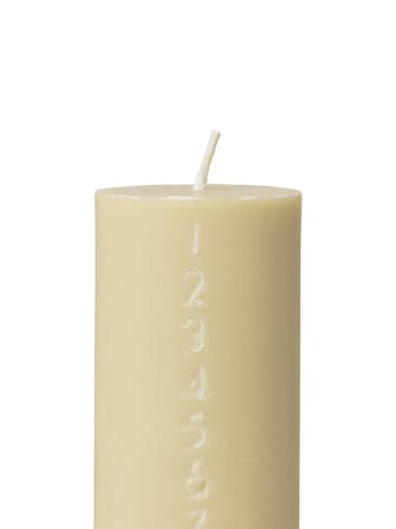 Pure kalenderljus - pale yellow - Ferm Living