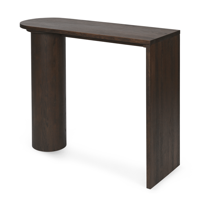 Pylo Console Table sidobord 85x36x100 cm, Dark Stained Oak Ferm Living