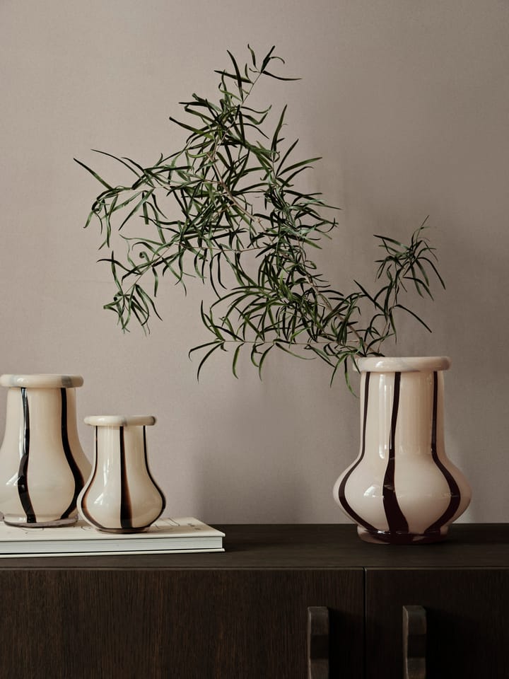 Riban vas 24 cm, Cream Ferm Living