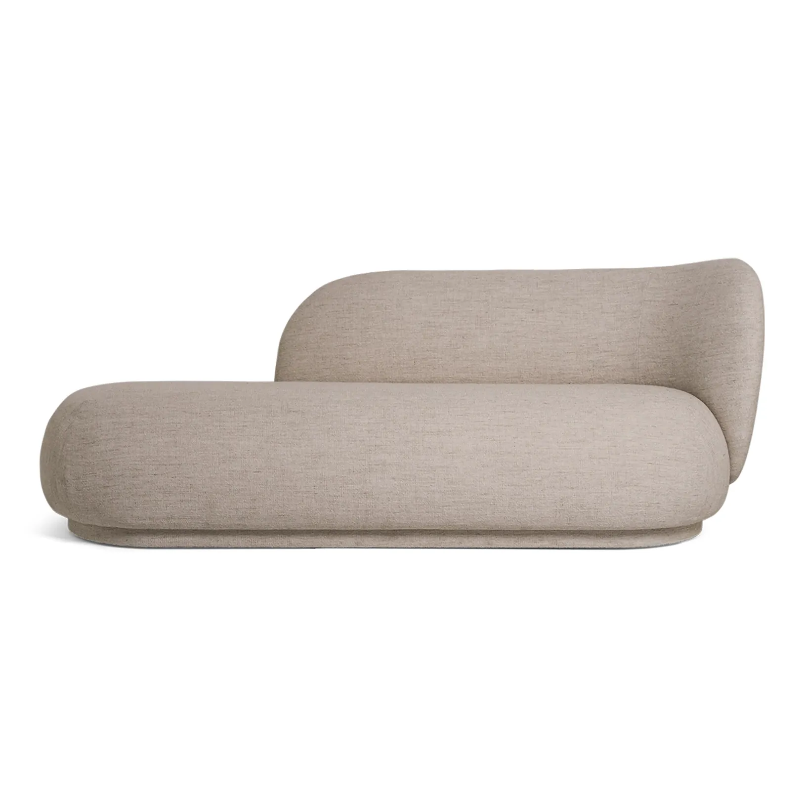 Rico divan bouclé höger, Bouclé sand Ferm Living