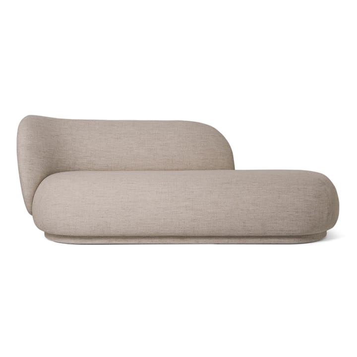 Rico divan bouclé vänster - Sand - Ferm Living