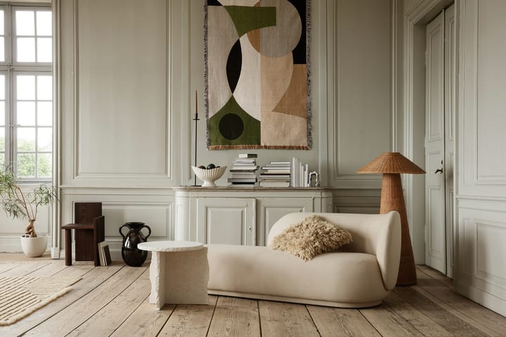 Rico divan höger, Brushed offwhite Ferm Living