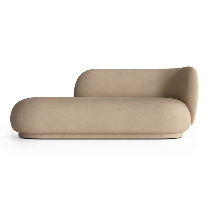 Rico divan höger - Brushed sand - Ferm Living