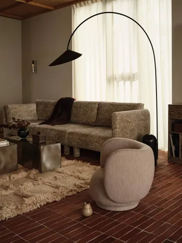 Rico kids lounge chair fåtölj - Natural - Ferm Living