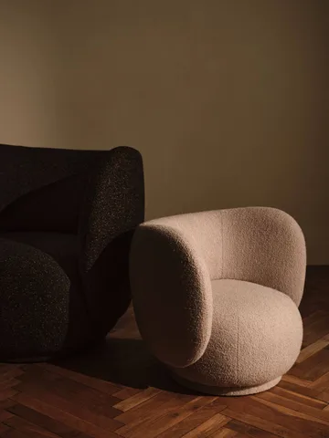 Rico kids lounge chair fåtölj - Natural - Ferm Living