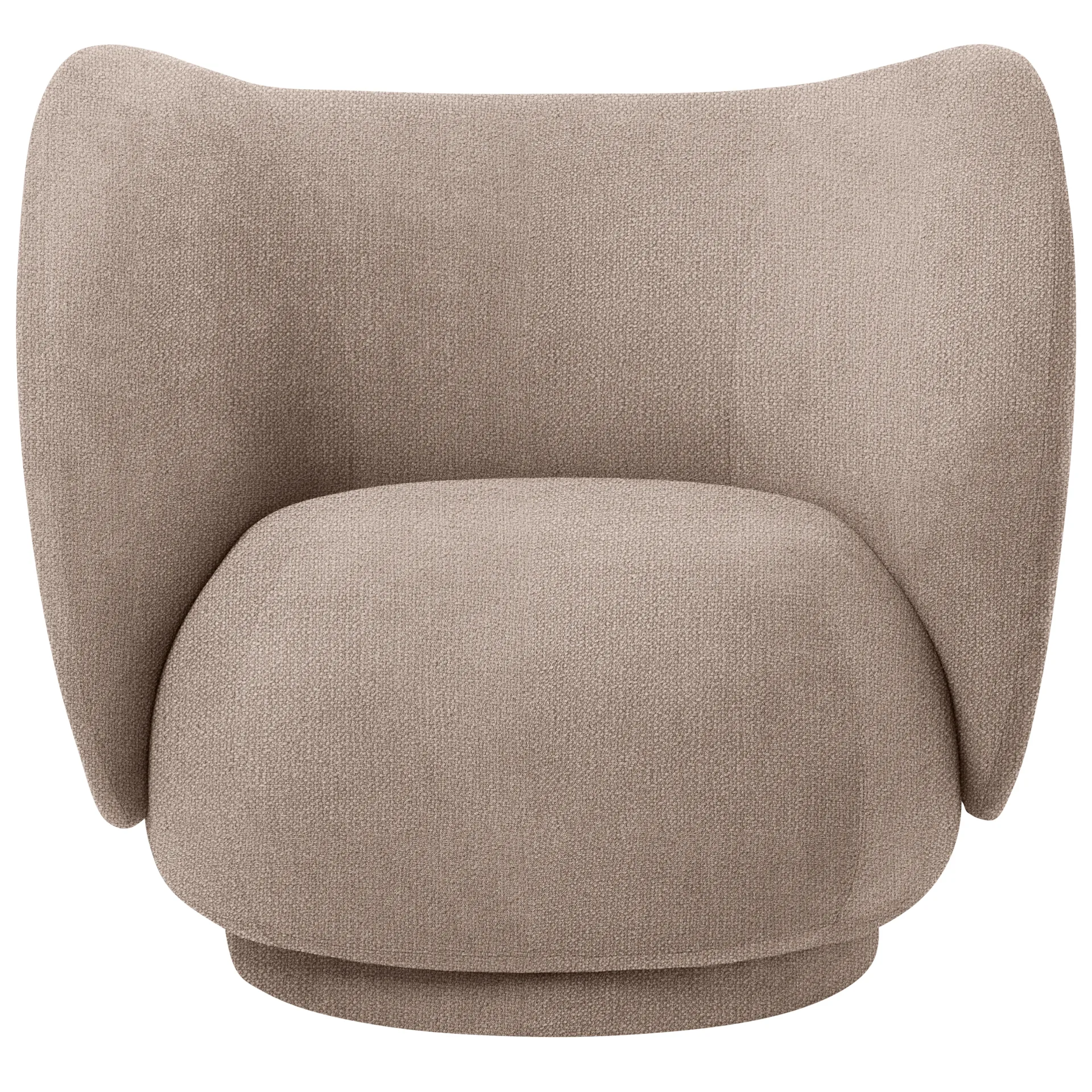 Rico lounge chair bouclé, Sand Ferm Living