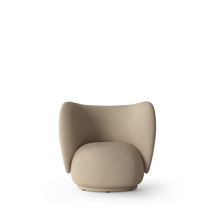 Rico lounge chair fåtölj - sand, brushed - Ferm LIVING