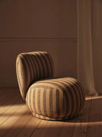 Rico lounge chair piccolo fåtölj - Louisiana, Sand-off-white - Ferm Living