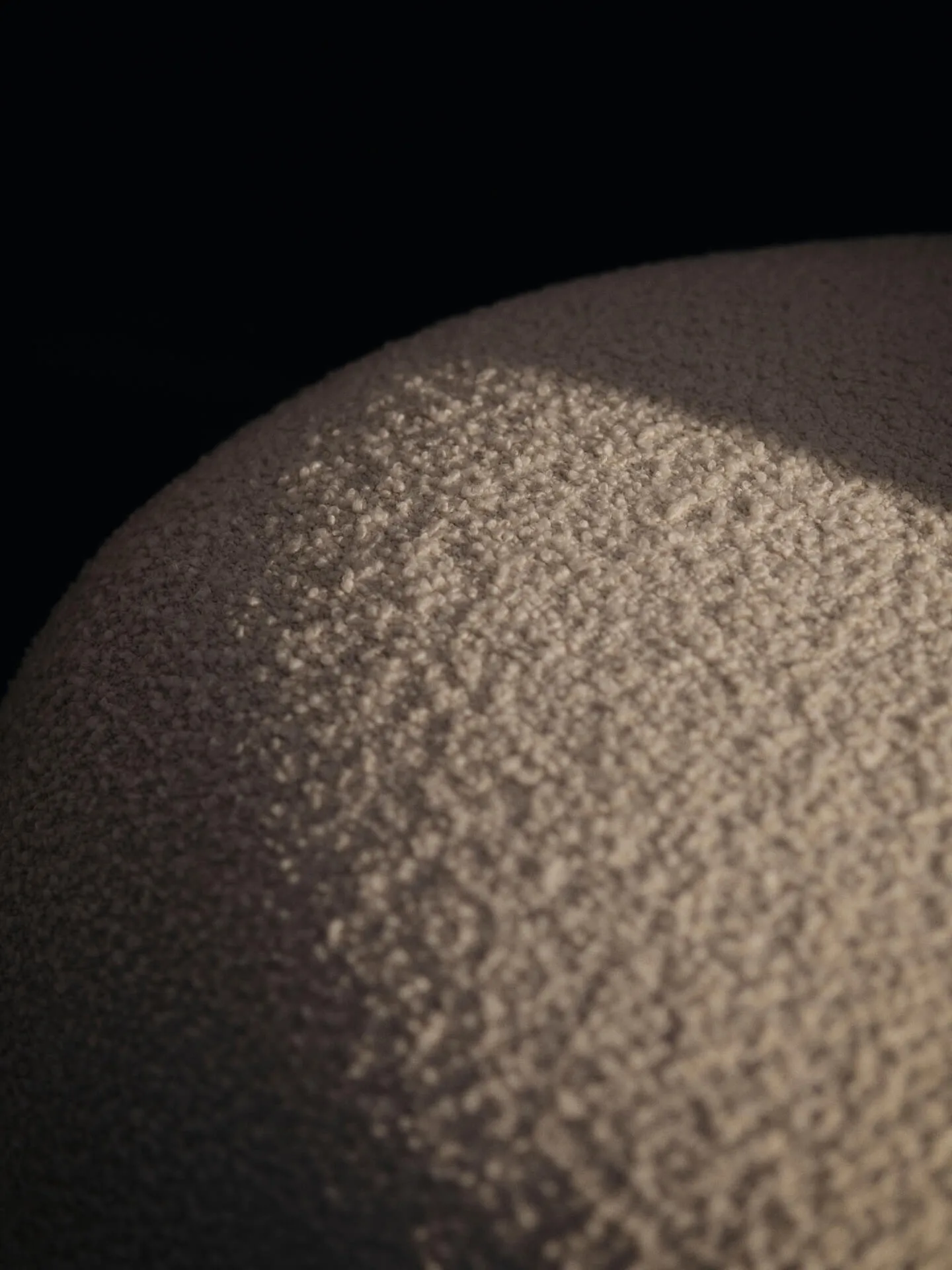 Rico lounge chair piccolo fåtölj, Nordic Bouclé-Off-white Ferm Living