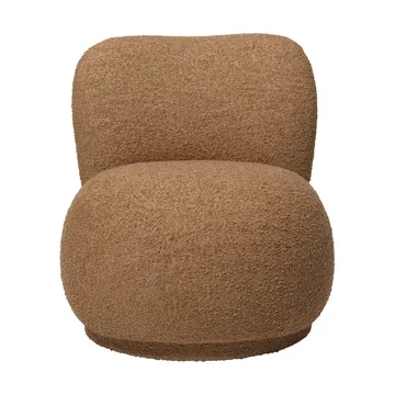Rico lounge chair raw bouclé piccolo fåtölj - Tan - Ferm Living