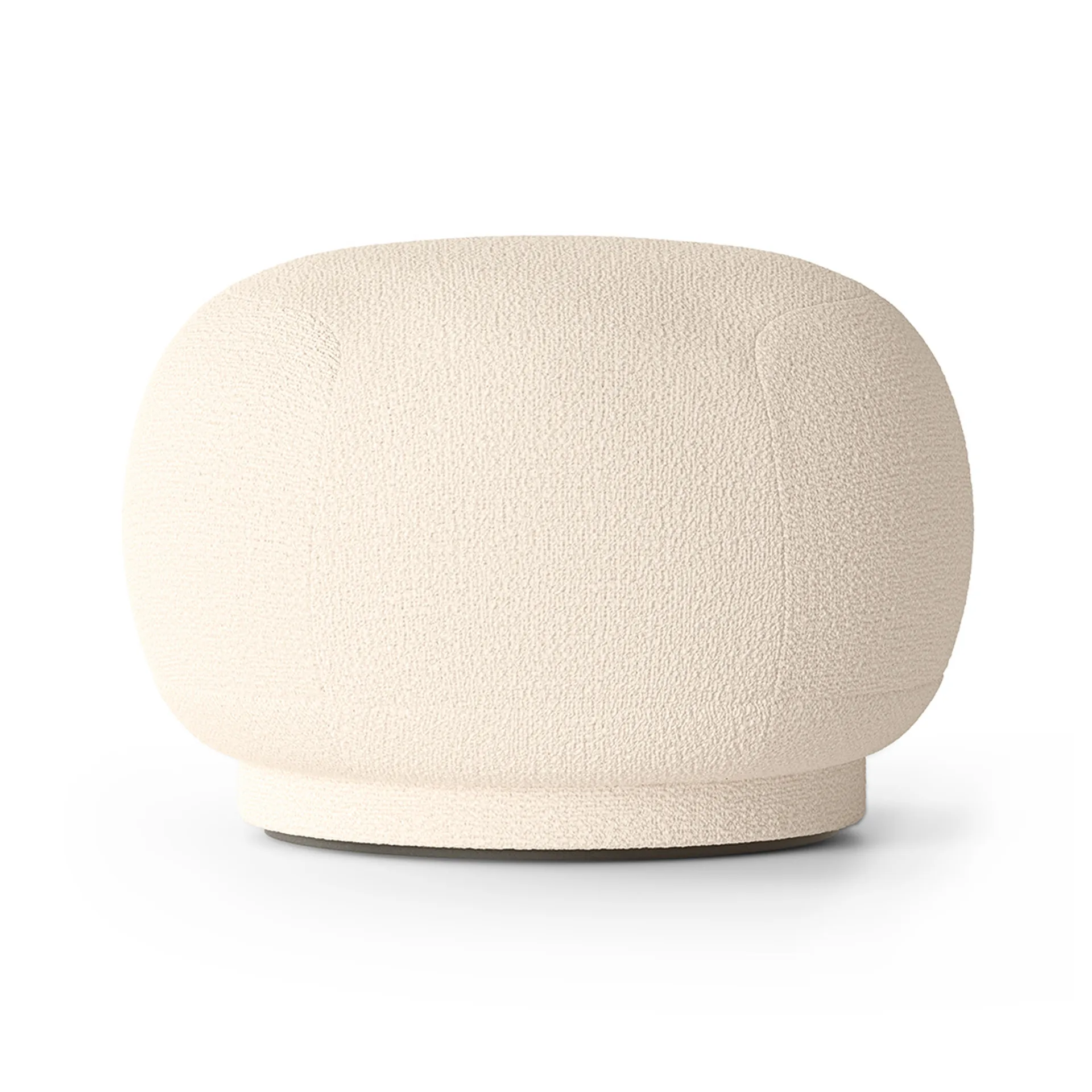 Rico pouf sittpuff, Wool bouclé offwhite Ferm Living