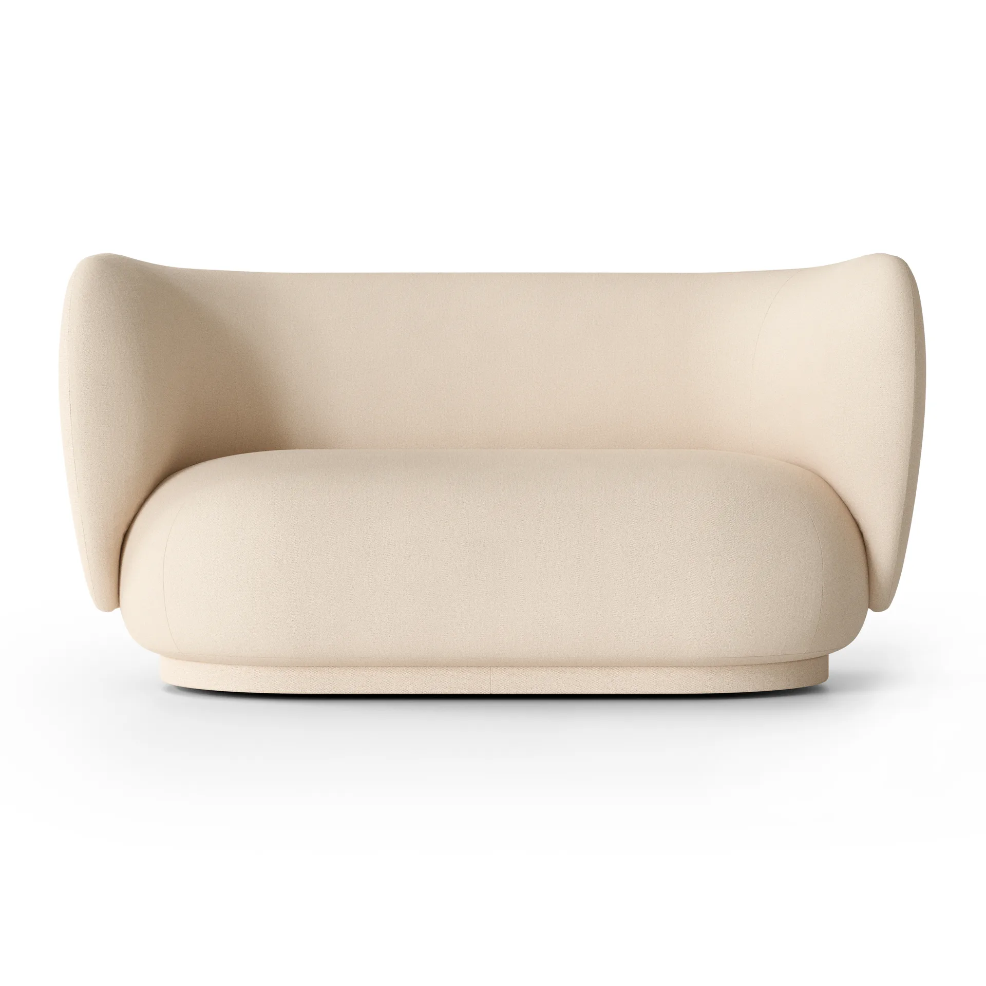 Rico soffa 2-sits, Brushed offwhite Ferm Living