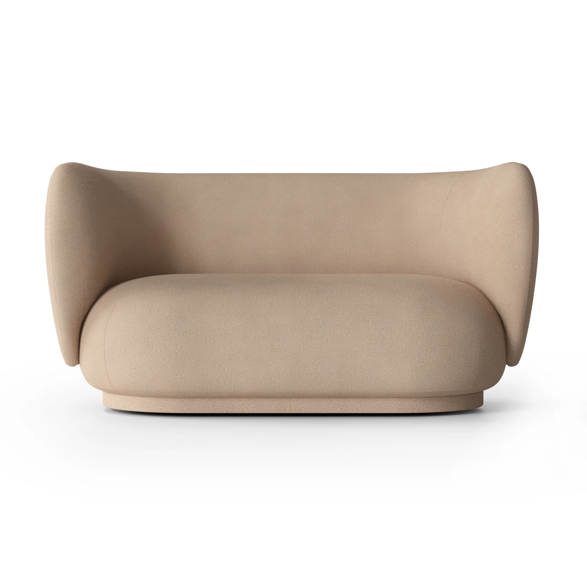 Rico soffa 2-sits, Brushed sand Ferm Living