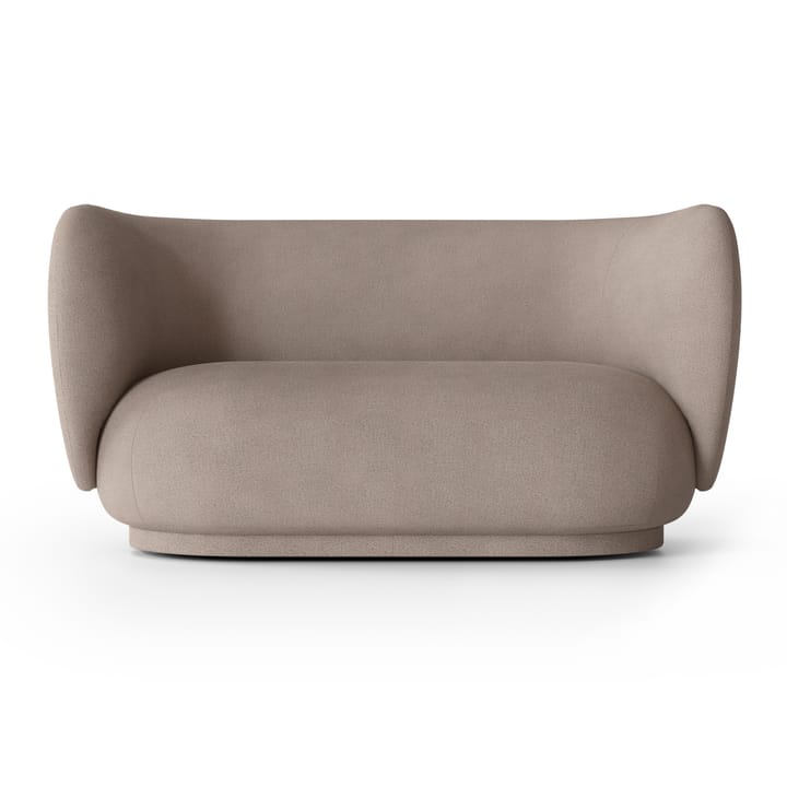 Rico soffa 2-sits - Brushed warm grey - Ferm Living