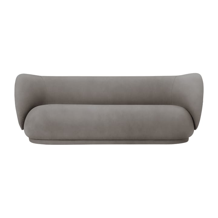 Rico soffa 3-sits - Brushed warm grey - Ferm Living