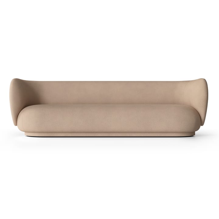 Rico soffa 4-sits - Brushed sand - ferm LIVING