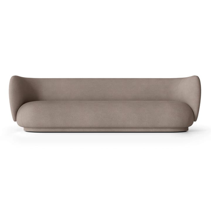 Rico soffa 4-sits - Brushed warm grey - Ferm Living