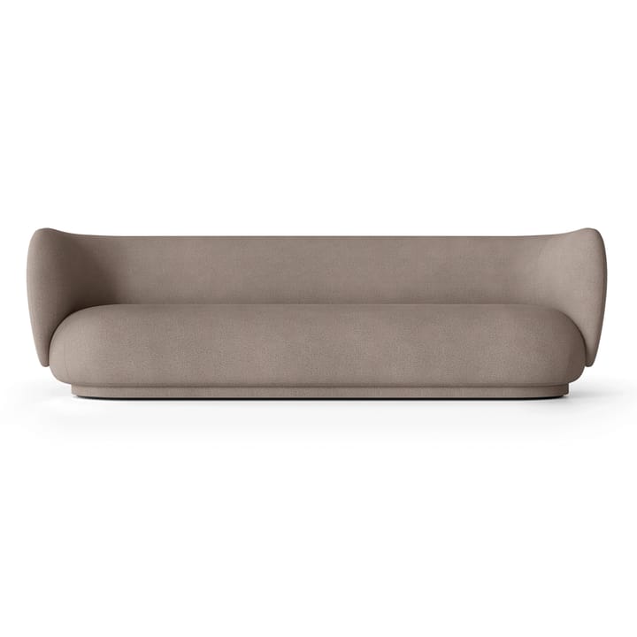 Rico soffa 4-sits - Brushed warm grey - ferm LIVING